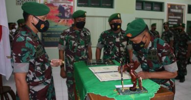 Dandim 0718 Pati Pimpin Serah Terima Jabatan Sejumlah Perwira Dandim 0718 Pati Pimpin Serah Terima Jabatan Sejumlah Perwira