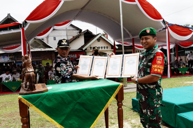 TMMD Kodim 0718/Pati Signifikan Sejahterakan Masyarakat