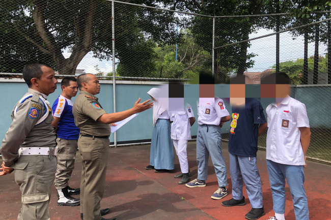 Bolos di Waduk Gembong, 5 Pelajar SMK Digaruk Satpol, Ada Ceweknya