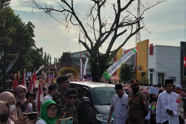 Ribuan Santri Kajen Tumpah-ruah Peringati HSN 2022
