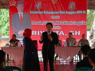 Anggota MPR RI Sosialisasikan 4 Pilar Kebangsaan