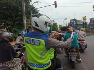 Satlantas Polresta Pati Kembali Galakkan Tilang ETLE