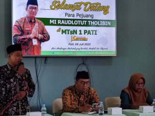 MI Raudlatut Tholibin Ngangsu Kawruh di MTsN 1 Pati