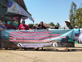 Proyek Embung IPAL PT HWI 2 Didemo Warga