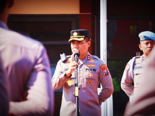 Kapolres Trenggalek Instruksikan Anggota Harus Netral dalam Pilkades dan Pemilu 2024