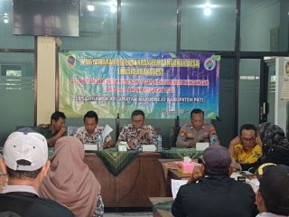 Camat Margorejo Instruksikan Penggunaan DD Fokus di Stunting 