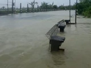 Banjir di Pati Menggenangi 10 Kecamatan