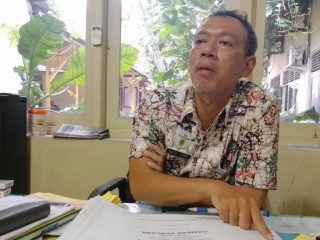 Jalan Depan Disdikbud Pati Sering Tergenang Air, DPTUR Anggarkan Rp400 Juta untuk Pembenahan