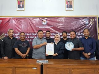 Penyerahan Berkas Dukungan Calon Perseorangan Pilkada Pati Resmi Ditutup