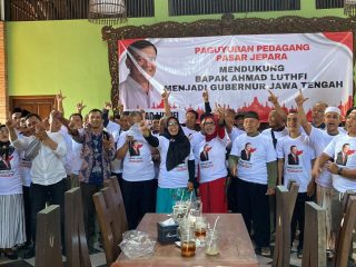Dinilai Pro Rakyat, Paguyuban Pedagang Pasar Ratu Dukung Ahmad Luthfi Jadi Gubernur Jateng