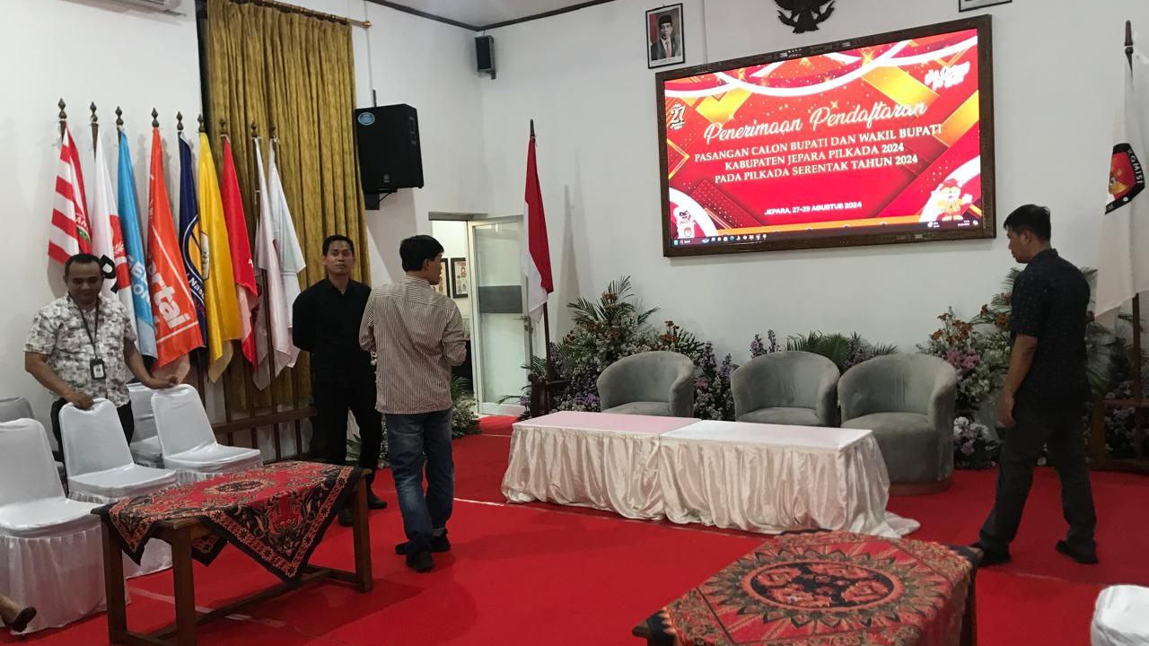 Foto: KPU Kabupaten Jepara siap menerima pendaftaran calon Bupati dan Wakil Bupati Jepara (Mondes/Dian)