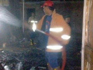 Dapur Rumah Warga di Desa Pekalongan Terbakar
