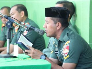 Peringati Hari Lahir Nabi Muhammad, Kodim Pati Gelar Pengajian dan Doa Bersama