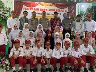 Siswa SDN 03 Gembong Diedukasi Keselamatan Berlalu Lintas 