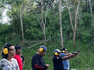 Asah Kemampuan, Resmob Polres Rembang Gelar Latihan Menembak Rutin