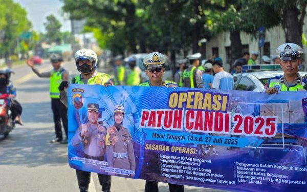 Operasi Patuh Candi 2025, Polres Rembang Gencarkan Sosialisasi dan Penindakan Pelanggaran 