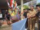Nelayan Bandungharjo Larung Miniatur Perahu Sesaji ke Tengah Laut 