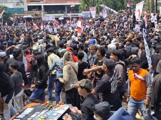 Aksi Damai 13 Agustus Ricuh, Dinodai Oknum Tak Bertanggung Jawab
