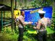 Waspada Longsor, Satlantas Pasang Imbauan di Jalan Trenggalek-Ponorogo
