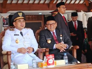 Gus Yasin Hadiri Upacara HUT RI ke-80 di Pati
