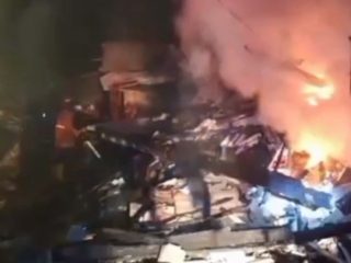 Penggilingan Padi di Rembang Ludes Dilalap Api, Kerugian Ditaksir Hampir Rp90 Juta