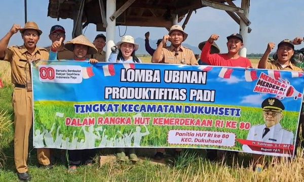 Sukseskan Program 10 Ton Bisa, Petani Dukuhseti Ikuti Lomba Ubinan