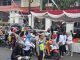 Gerakan Emak-emak Pati Cinta Damai Bagikan Ratusan Nasi Kotak pada Warga