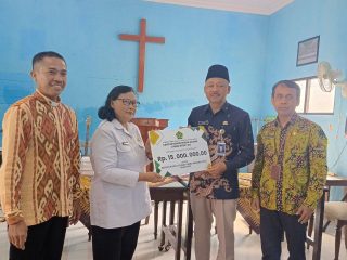 Tingkatkan Kerukunan Umat Beragama, Kemenag Pati Bantu Renovasi GITJ Wedarijaksa