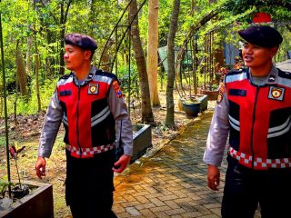 Minimalisir Potensi Kriminalitas, Polres Trenggalek Intensifkan Patroli Jalan Kaki