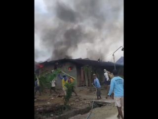 Kebakaran Hebat Hanguskan Rumah Rasinah di Desa Meteseh Kaliori