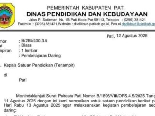 Sejumlah Sekolah di Kawasan Pati Kota Besok Libur