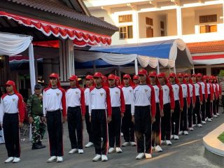 Begini Proses Latihan Paskibraka Pati