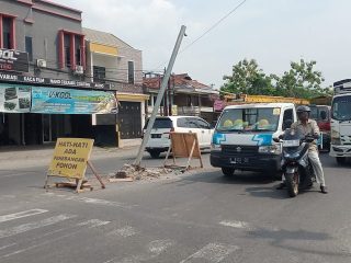 Antisipasi Laka, Dishub Bakal Tambah Penerangan di Jalan Jendral Sudirman Pati