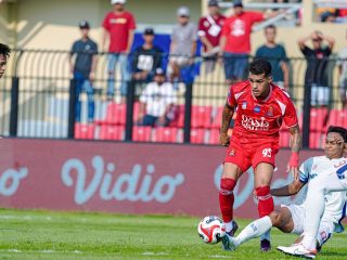 Persijap Jepara Dikalahkan Sepuluh Pemain Persita Tangerang 1-2