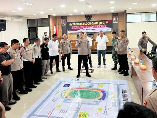 Persijap Jepara Vs Persik Digelar Sabtu Malam, Ini Persiapan Pengamanannya