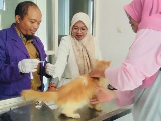 Puskeswan Pati Gelar Vaksinasi Rabies Gratis