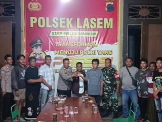 Polsek Lasem Mediasi Ketegangan Antar Warga Karangturi dan Babagan