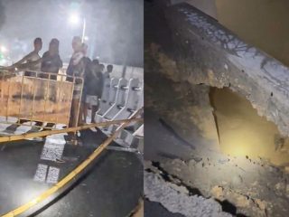 Belum Genap Setengah Tahun, Jembatan Rp1,89 Miliar Sokopuluhan-Mencon Jebol