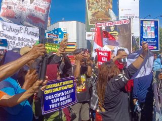 Warga Juwana Gelar Aksi Demo, Dua Tuntutan Dilayangkan