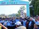 Puluhan Ribu Warga Ikuti Jalan Sehat Hari Santri, Berhadiah Umroh 