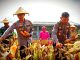 Dukung Ketahanan Pangan Nasional, Polres Trenggalek Panen Raya Jagung