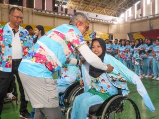 Jateng Berangkatkan Atlet Popnas dan Peparnas, Target Juara Umum