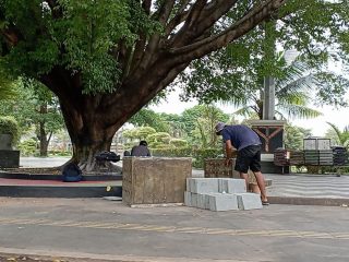 Sempat Berhenti, Pembangunan Alun-alun Pati Dilanjut