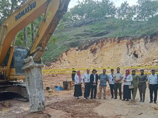 Galian Tambang Tak Berizin di Kayen Ditutup