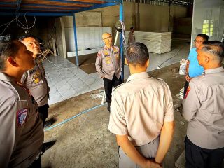 Progres Pembangunan SPPG di Pesisir Watulimo Diawasi Ketat Polres Trenggalek