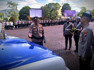 Terima 2 Ranops Baru, Kasatlantas Trenggalek Pastikan Terciptanya Kamseltibcarlantas