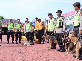Hadapi Potensi Bencana, Pasukan Siaga Bhayangkara Jepara Disiapkan