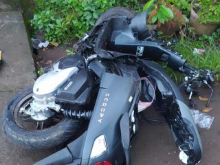 Laka Tunggal Pengendara Scoopy di Jepara, Seorang Perempuan Luka-luka