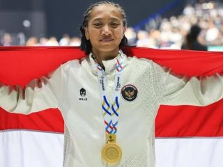 Srikandi Rembang Sabet Medali Emas MMA SEA Games 2025 di Thailand