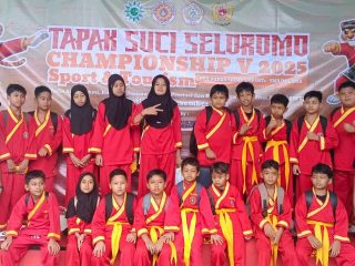 Siswa SDN Wonosekar Borong Medali Pencak Silat Tapak Suci Seloromo Championship
